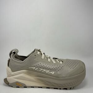 Altra Olympus 6 Trail Running Shoes Womens Size 9.5 Sand Vibram Megagrip Hiking